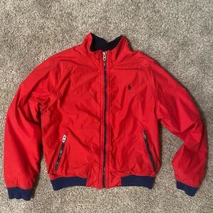 Polo Ralph Lauren Red Full zip Jacket